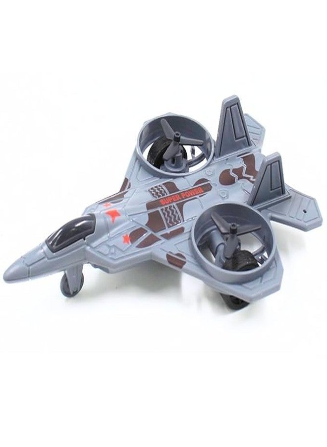MALLEXO Realistic Military Fighter Jet Airplane Toy for Kids | 1 PCS Push & Go Unbreakable Aircraft Plane Model Toys Action Figure Playset for Boys and Girls Education | Decor Items Birthday Gifts (1) - Image 1